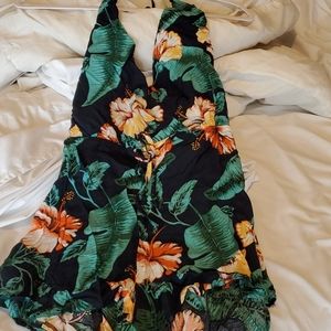Romper (XS) - Navy, Green, Coral, and Yellow NEW